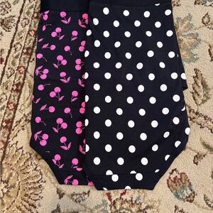 Torrid Black and Pink Polka Dot panties size 3